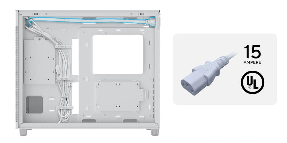 Внутренний кабель питания корпуса ASUS Prime AP303