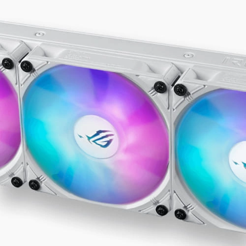 Дизайн вентилятора ROG Strix AF-12S ARGB White Edition