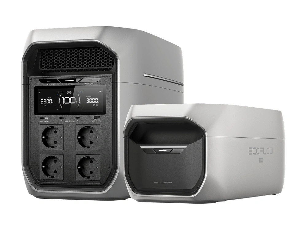 EcoFlow DELTA 3 Max с дополнительной батареей