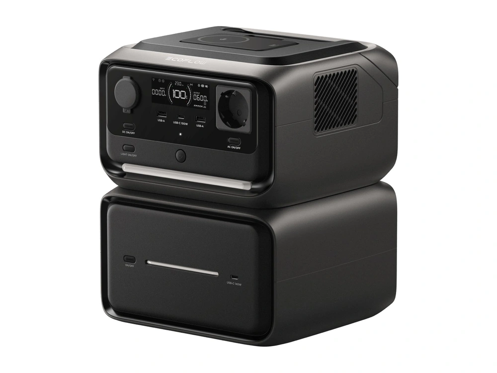 Зарядная станция EcoFlow RIVER 3 Max Plus с дополнительной батареей