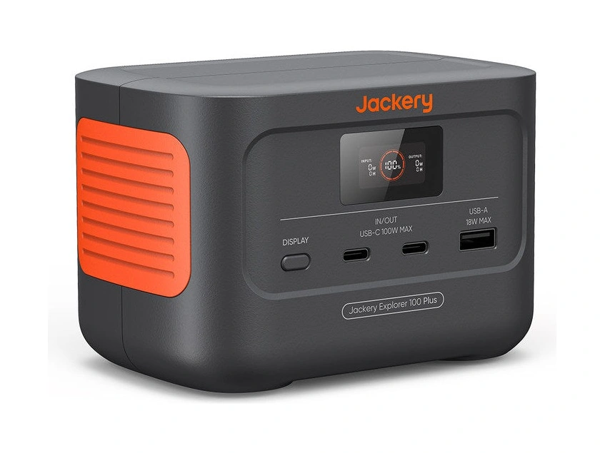 Зарядна станція Jackery Explorer 100 Plus у корпусі з ручкою