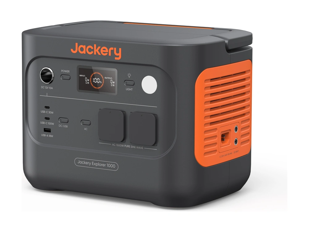 Зарядная станция Jackery Explorer 1000 v2 под углом