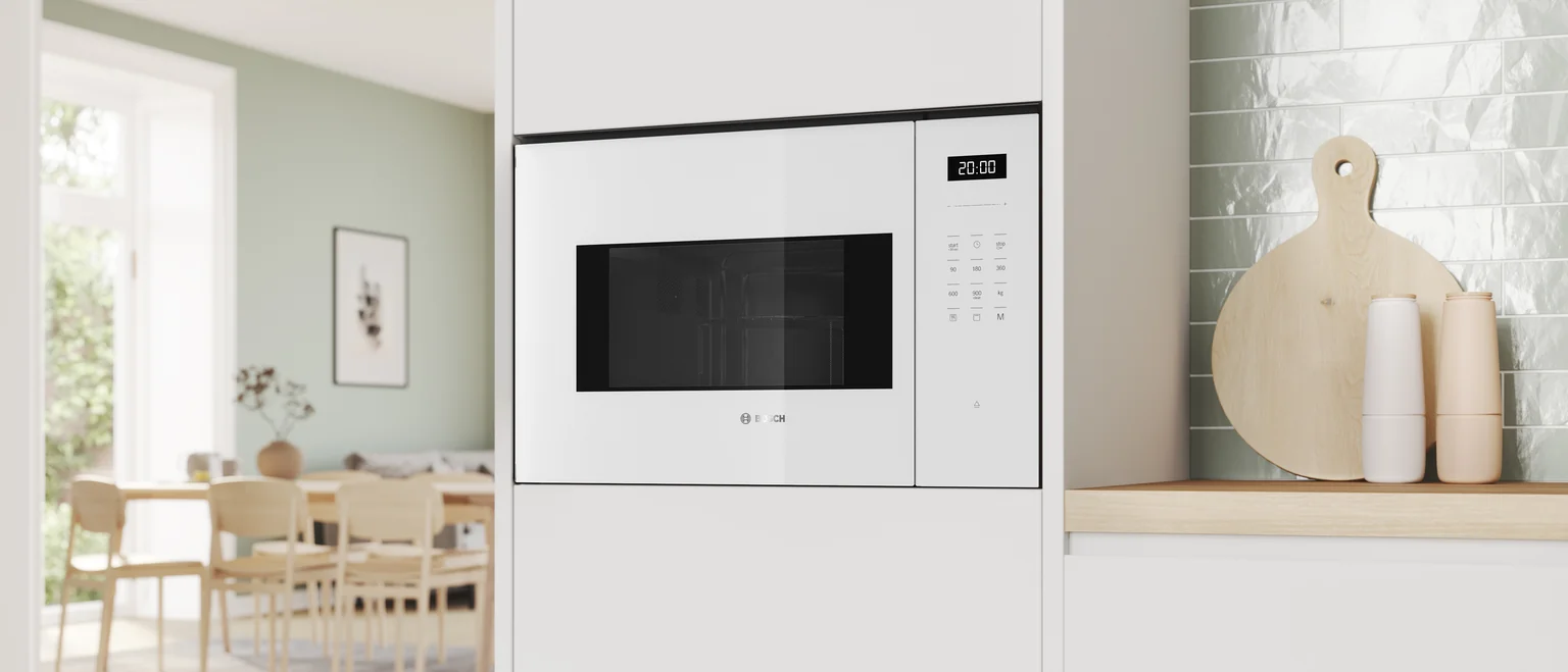 Встраиваемая микроволновая печь с грилем Bosch BEL554MW2, Серия 6