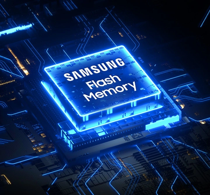 Модули памяти Samsung, установленные на материнской плате