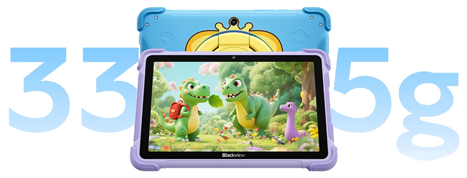 Планшет LINK 1 Mini Kids весом 336,5&nbsp;г в защитном чехле