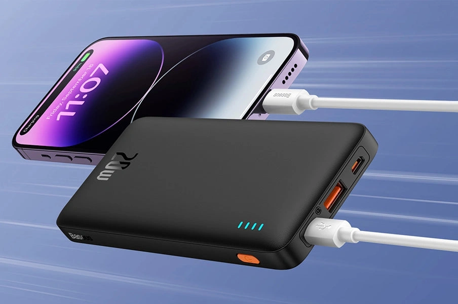 Baseus Airpow заряджає iPhone через кабель USB-C