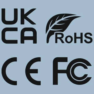 Сертификаты CE, FCC, UKCA, RoHS
