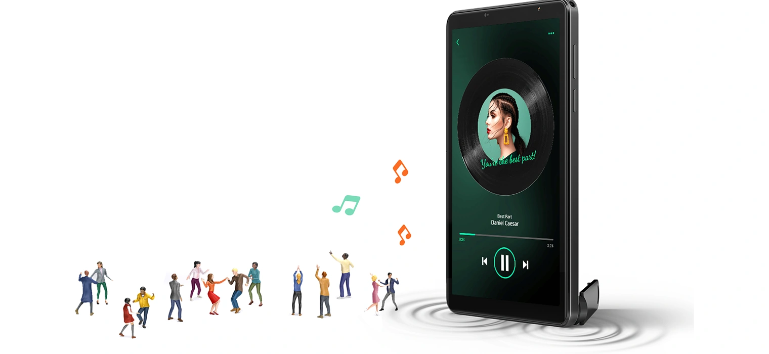 Двойные стереодинамики планшета Blackview ZENO 1 на базе Smart-K