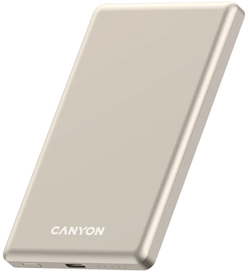 Портативный аккумулятор Canyon OnPower 505 Beige