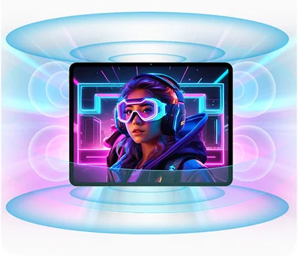 Об'ємне звучання планшета Teclast ArtPad Pro