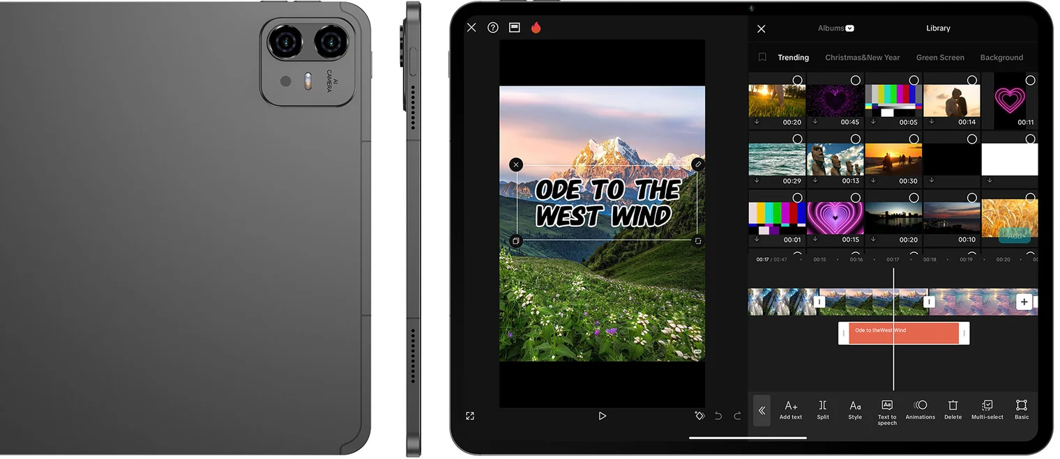 Металевий корпус і тонкий профіль планшета Teclast ArtPad Pro