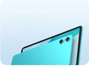 Металевий корпус у кольорі Misty Blue