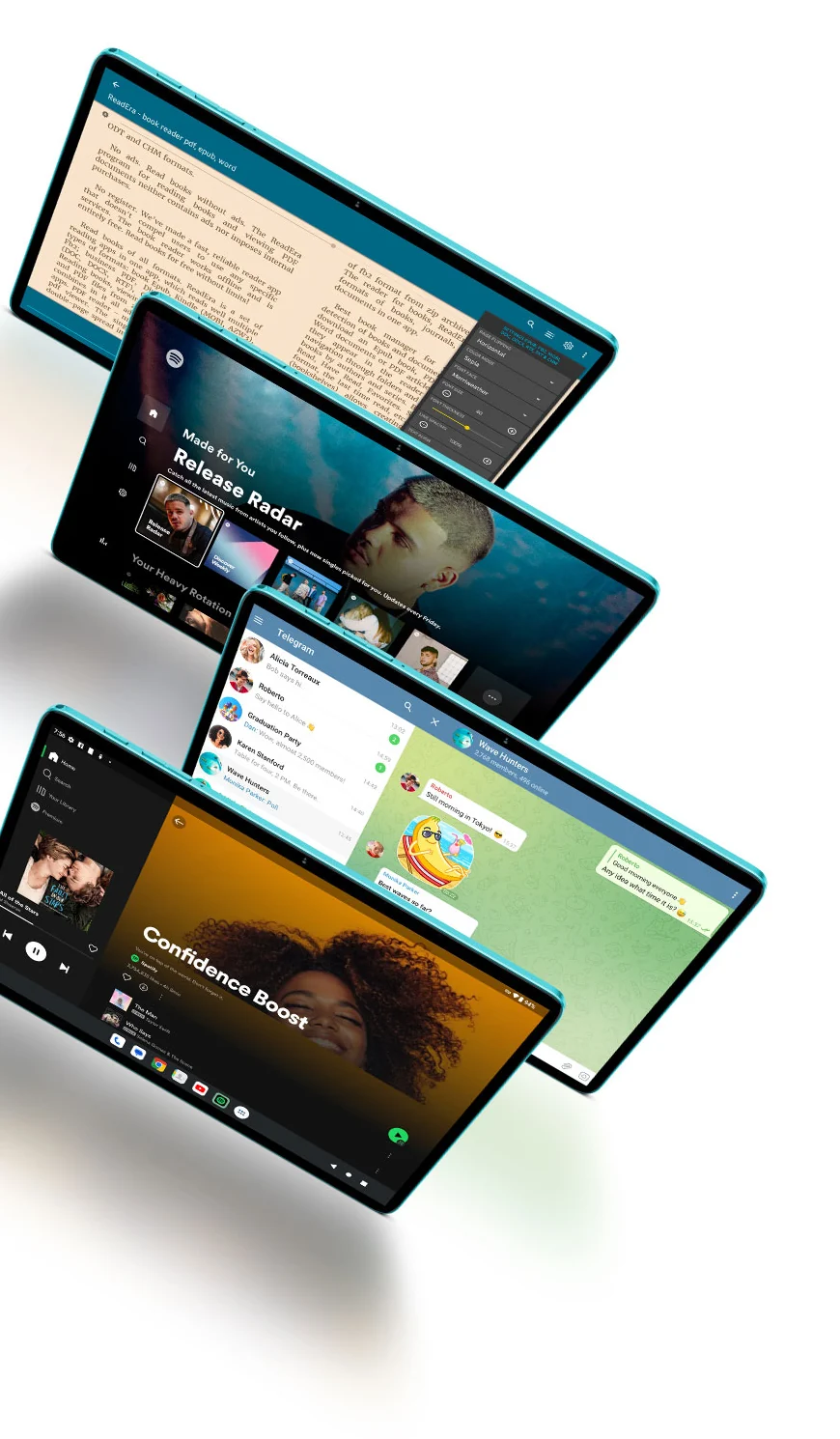 Багатозадачність на планшеті Teclast P33
