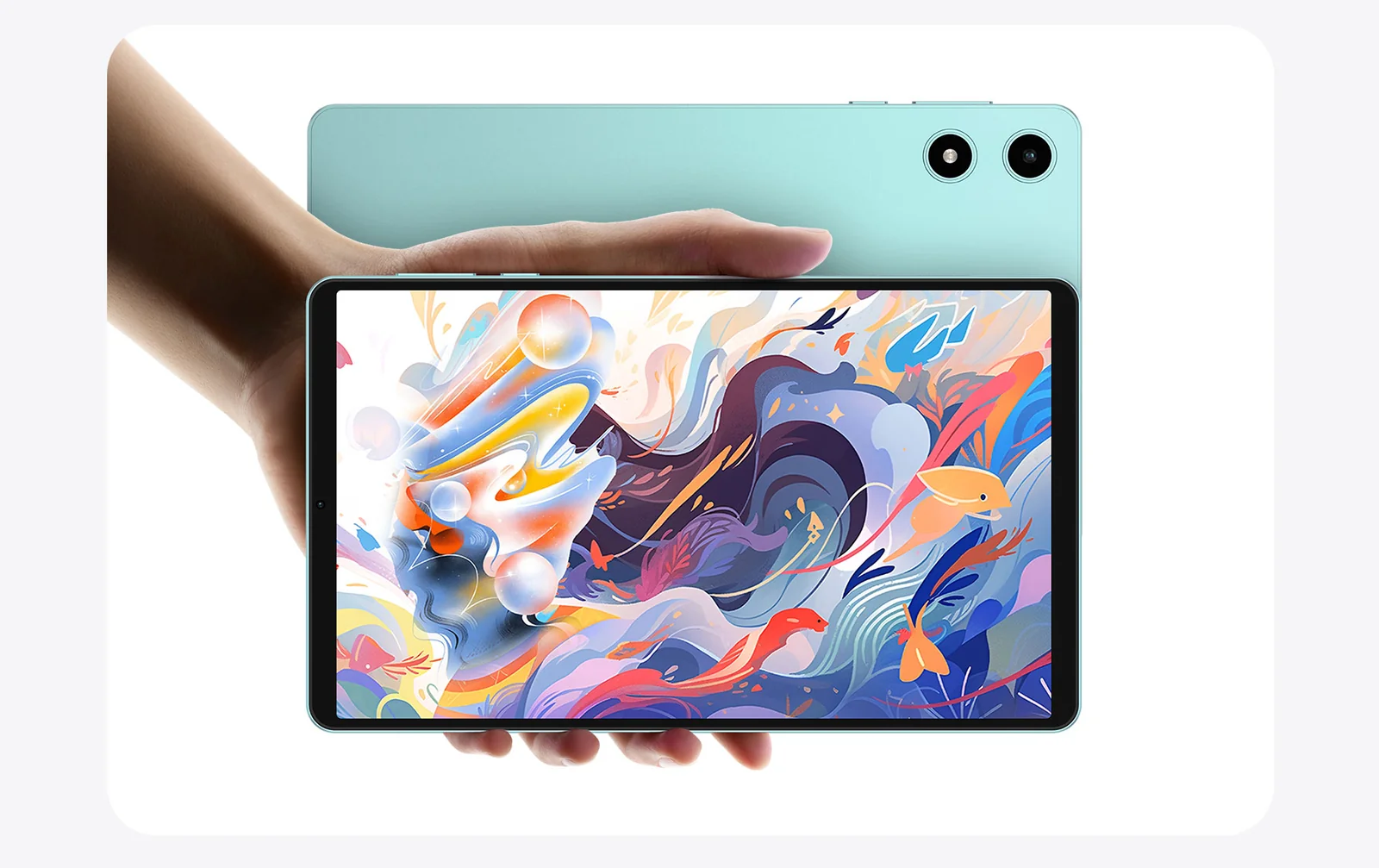 Планшет P50 Mini в руке