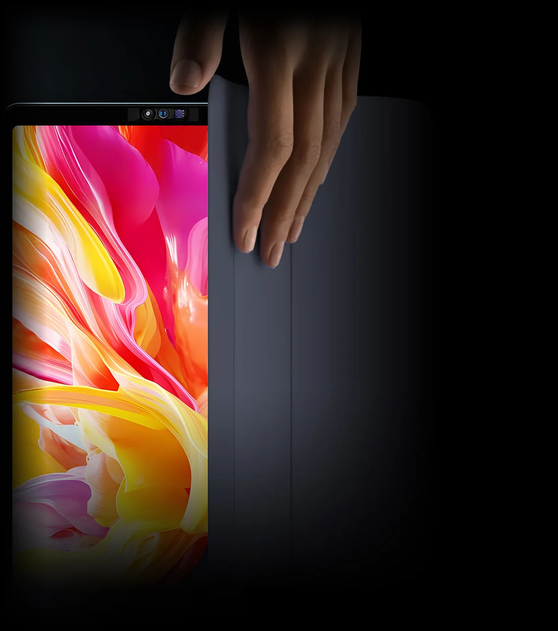 Планшет Teclast T50 Mini в руке