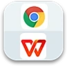 Пиктограммы Chrome и WPS