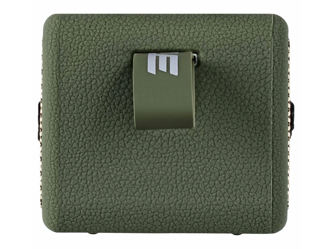 Задняя панель 2E SoundLegend Mini зелёного цвета с ремешком для переноски