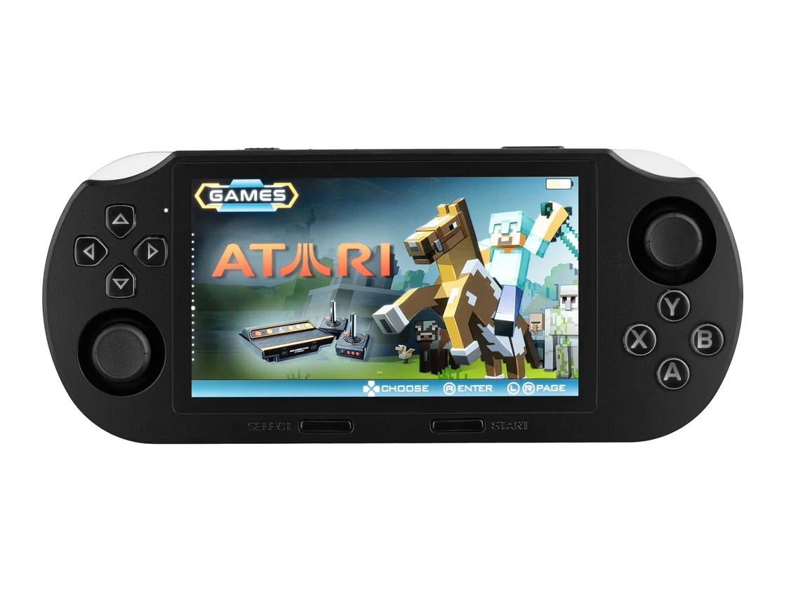 Портативная игровая консоль 2E 32bit Portable с игрой на экране