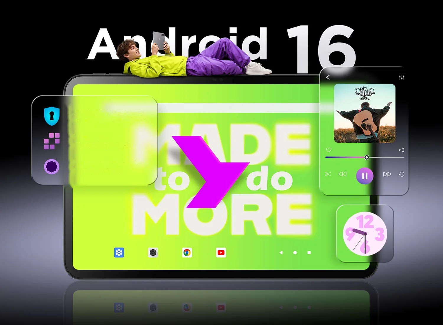 Планшет Pixus BigTab 13.4 дюйма 8/128GB LTE на Android 16