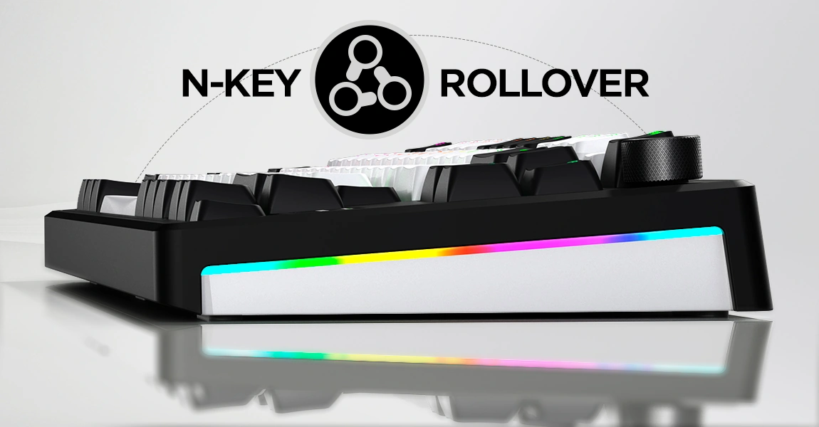 Торцевая RGB-подсветка клавиатуры HATOR Skyfall 80 MAG Ultima 8K Wireless