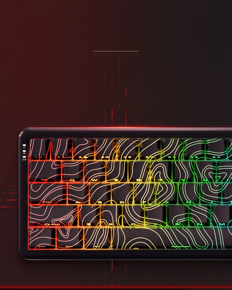 Клавиатура AJAZZ AK680 MAX с RGB-подсветкой