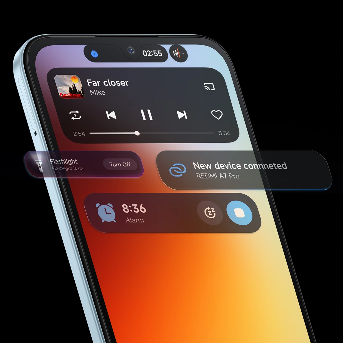 Интерактивная область Xiaomi HyperIsland