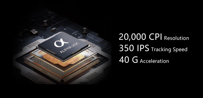 Сенсор Alpha 20K ігрової миші A4Tech Bloody W95 Ultra