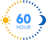 60-hour battery endurance