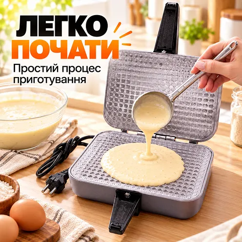 Вафельниця Ласунка ЕВ-1/220 — додатковий вигляд 1