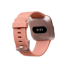 Fitbit Versa Fitness Smartwatch Peach/Rose-Gold Aluminum FB504RGPK 