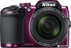 Фотоаппарат Nikon Coolpix B500 Purple (VNA952E1) купить на