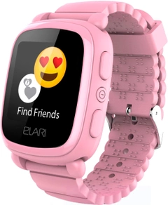 Детские телефон-часы с GPS-трекером Elari KidPhone 2 Pink (KP-2P)