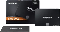Samsung 860 2.5 500GB Evo-Series 860 Samsung диск SSD 内蔵型SSD 500GB EVO 内蔵型SSD
