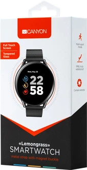 Смарт-часы Canyon Lemongrass Black (CNS-SW70BB) – фото, отзывы