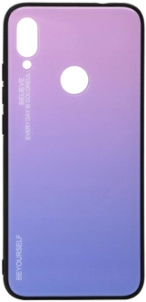 Панель BeCover Gradient Glass для Huawei P Smart Z / Y9 Prime 2019 Pink-Purple (BC_703986)