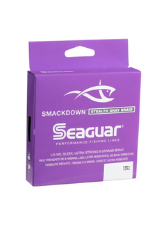 Шнур Seaguar Smackdown Braided Line 137 м. 10 LB (0.128 мм) Серый (2674202)  – фото, отзывы, характеристики в интернет-магазине ROZETKA от продавца:  PINK