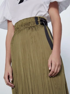 その他 Z A R A Юбка Zara 9878/069/505-ACYC S Хаки (DD3000003259037