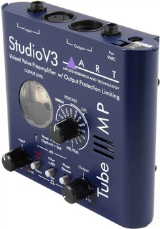 配信機器・PA機器・レコーディング機器 ART Studio V3 Voiced Valve Preamplifier ART Tube MP Studio V3 Microphone Tube Preamplifier TUBEMPSTV3U