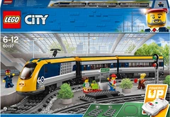 みょん Конструктор LEGO City Пассажирский поезд 677 деталей (60197