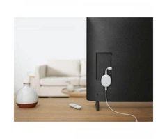 Медіаплеєр Google Chromecast 4K with Google TV Snow (GA01919