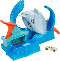 Игровой набор Hot Wheels Голодная Акула-робот из серии "Измени цвет" (GJL12)