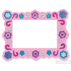 Набор для творчества с объемными блестящими наклейками Glitter Foam Frames  Рамки для фото Melissa & Doug MD9507 – игрушки с доставкой от ROZETKA