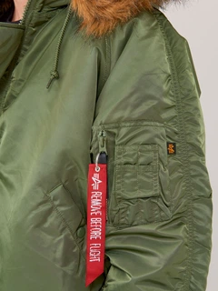 Куртка зимняя короткая мужская Alpha Industries N-2B Parka 4XL