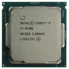 Процессор Intel Core i7-8700 3.20GHz/12MB/8GT/s (SR3QS) s1151