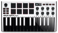 MIDI клавиатура AKAI MPK MINI MK3 White – фото, отзывы