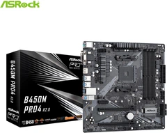 Pro4 B450M ASRock + B450 対応 AM4 Ryzen AMD Pro4 M B450 マザーボード ASRock | Amazon セット 2600 Ryzen5 マザーボード