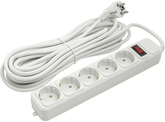 セレクト5 Сетевой фильтр PowerPlant 10 м 5 розеток JY-1056/10