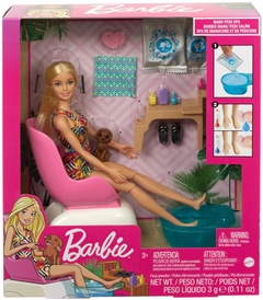 Игровой набор Barbie Маникюрный салон (GHN07)