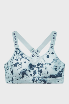 Жіночий блакитний спортивний топ з візерунком UA Infinity High Print Bra  Under Armour XS 1369026-478 от продавца: MDF – в интернет-магазине ROZETKA