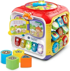 小物 JV Розвиваючий центр Сортер VTech Discover Activity Cube Red Куб